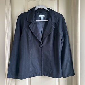 Women's JG Hook Jacket/Blazer; Black; Size 10